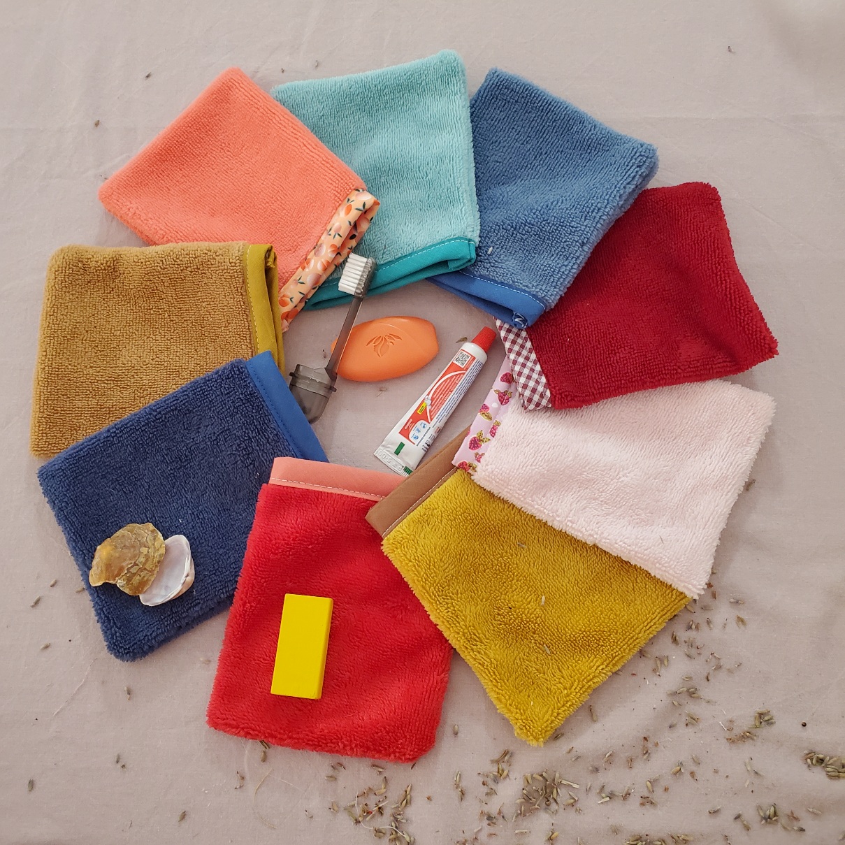 Gants de toilettes enfants